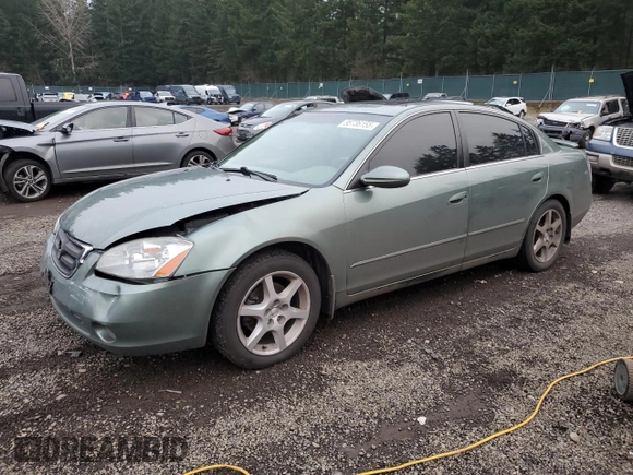 2002 Nissan Altima SE with VIN 1N4BL11E82C247838, listed as a Copart auction lot 88736155 with 129,940 mi miles and Salvage Title. Bid and sale history available at carsss.com. Image 1.