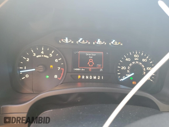 2020 Ford F-150 XL with VIN 1FTEW1CB1LFC11376, listed as a Copart auction lot 72319174 with 49,891 mi miles and Salvage Title. Bid and sale history available at carsss.com. Image 9.