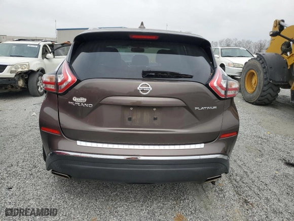2017 Nissan Murano SV with VIN 5N1AZ2MG1HN101975, listed as a Copart auction lot 48810945 with 88,665 mi miles and Salvage Title. Bid and sale history available at carsss.com. Image 6.