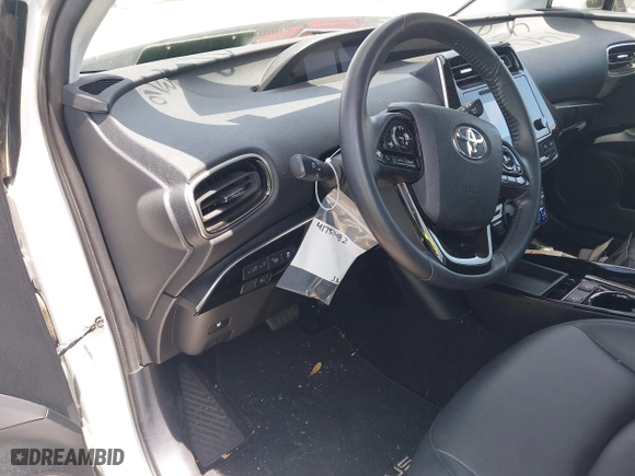 2019 Toyota Prius L Eco with VIN JTDKARFU0K3097075, listed as a IAAI auction lot 41751482 with 16,558 mi miles. Bid and sale history available at carsss.com. Image 18.