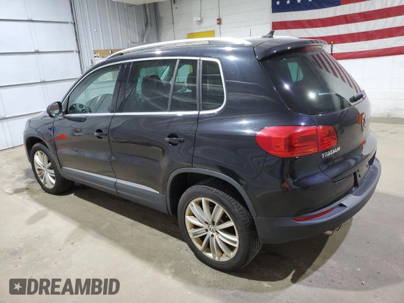 2012 Volkswagen Tiguan SE with VIN WVGBV7AX2CW525234, listed as a Copart auction lot 61307915 with 123,938 mi miles and Clean title. Bid and sale history available at DreamBid. Image 2.