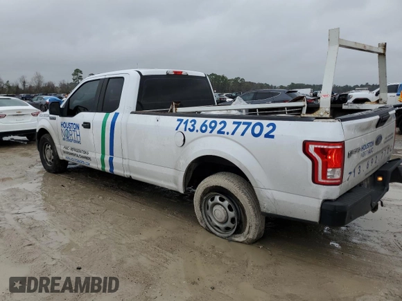 2016 Ford F-150 XL with VIN 1FTEX1CF3GKE26318, listed as a Copart auction lot 43147885 with 261,869 mi miles and Salvage Title. Bid and sale history available at carsss.com. Image 2.