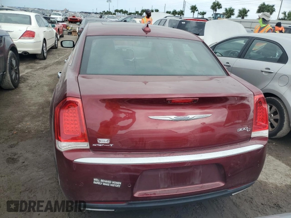 2016 Chrysler 300 with VIN 2C3CCAPG8GH220297, listed as a Copart auction lot 76839744 with 0 mi miles and Non Repairable. Bid and sale history available at carsss.com. Image 6.