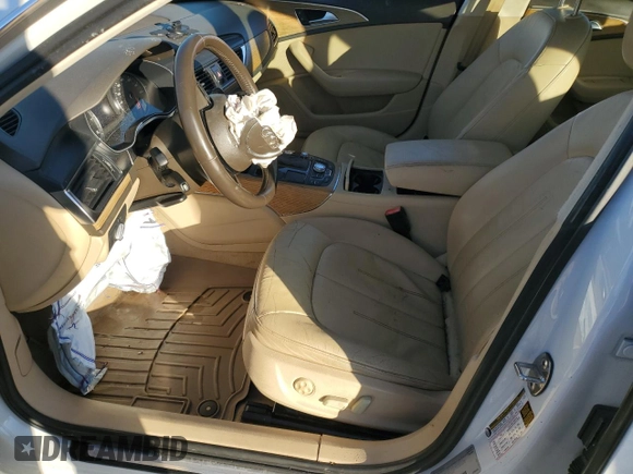 2012 Audi A6 Premium Plus with VIN WAUDFAFC6CN169418, listed as a Copart auction lot 84916094 with Not provided miles and Salvage title. Bid and sale history available at DreamBid. Image 7.