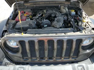 2022 Jeep Wrangler Unlimited Sport S with VIN 1C4HJXDG7NW119880, listed as a Copart auction lot 61948555 with 31,381 mi miles and Salvage title. Bid and sale history available at DreamBid. Image 11.