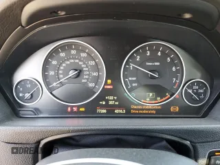 2015 BMW 3 Series 328i xDrive with VIN WBA3B5G50FNS15781, listed as a Copart auction lot 53875595 with 77,286 mi miles and Salvage Title. Bid and sale history available at carsss.com. Image 9.