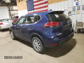 2017 Nissan Rogue S with VIN KNMAT2MV8HP587466, listed as a Copart auction lot 60726955 with 160,529 mi miles and Clean title. Bid and sale history available at DreamBid. Image 2.