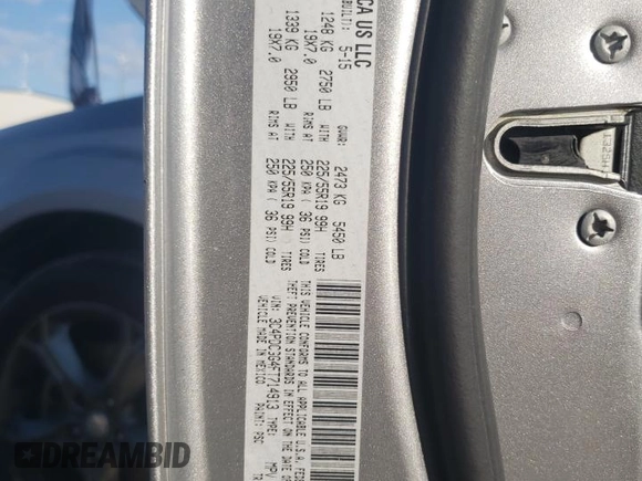 2015 Dodge Journey Crossroad z VIN 3C4PDCGG4FT714913, wystawiony jako Copart lot #46325555 z przebiegiem 127 630 mil mil oraz Szkoda całkowita • Salvage title. Historia ofert i sprzedaży dostępna na DreamBid. Obrazek 13.