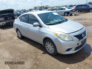 2013 Nissan Versa SV with VIN 3N1CN7AP8DL862459, listed as a IAAI auction lot 42505070 with 142,467 mi miles and . Bid and sale history available at DreamBid. Image 1.