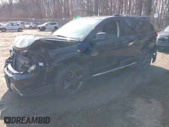 2018 Dodge Journey Crossroad with VIN 3C4PDDGG6JT491577, listed as a IAAI auction lot 41480039 with 56,054 mi miles and . Bid and sale history available at DreamBid. Image 17.