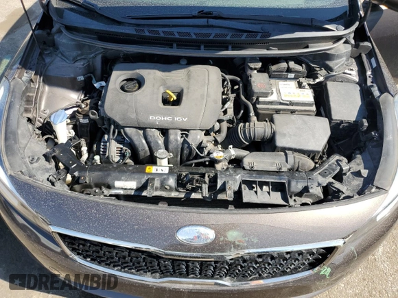 2017 Kia Forte S with VIN 3KPFL4A72HE137626, listed as a Copart auction lot 48404475 with 88,889 mi miles and Salvage Title. Bid and sale history available at DreamBid. Image 11.
