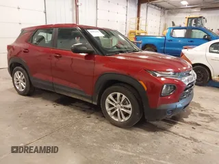 2021 Chevrolet TrailBlazer LS with VIN KL79MMS28MB005889, listed as a IAAI auction lot 41951684 with 28,350 mi miles and . Bid and sale history available at DreamBid. Image 1.
