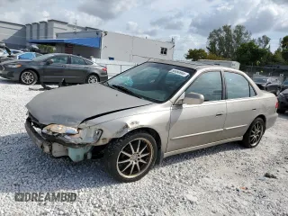 1999 Honda Accord EX z VIN 1HGCG5559XA056549, wystawiony jako Copart lot #50090965 z przebiegiem Nie podano mil oraz Szkoda całkowita • Salvage title. Historia ofert i sprzedaży dostępna na DreamBid. Obrazek 1.
