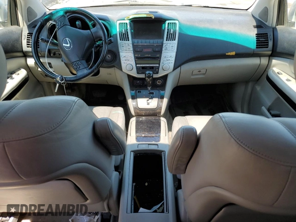 2008 Lexus RX 400h with VIN JTJGW31U482005960, listed as a Copart auction lot 61951524 with Not Provided miles and Salvage Title. Bid and sale history available at DreamBid. Image 8.