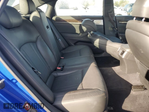 2020 Genesis G80 3.8L with VIN KMTFN4JE6LU328793, listed as a Copart auction lot 42921135 with 61,063 mi miles and Salvage Title. Bid and sale history available at DreamBid. Image 10.