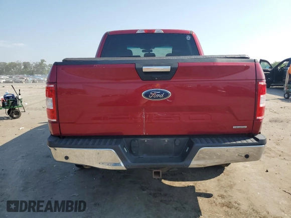 2018 Ford F-150 XL with VIN 1FTEW1EP5JFB82728, listed as a Copart auction lot 63589135 with 133,643 mi miles and Clean title. Bid and sale history available at DreamBid. Image 6.