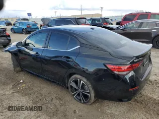 2021 Nissan Sentra SR with VIN 3N1AB8DV2MY277217, listed as a Copart auction lot 51702815 with 48,758 mi miles and Salvage Title. Bid and sale history available at DreamBid. Image 2.