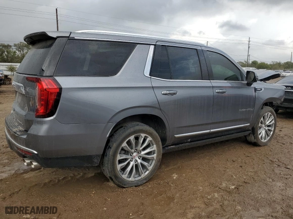 2022 GMC Yukon Denali with VIN 1GKS1DKL5NR171161, listed as a Copart auction lot 78053114 with 73,129 mi miles and Salvage Title. Bid and sale history available at carsss.com. Image 3.