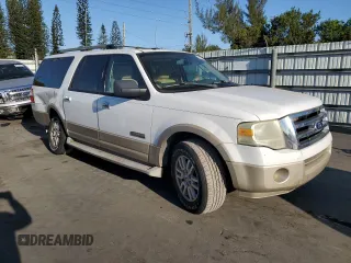 2007 Ford Expedition Max Eddie Bauer z VIN 1FMFK17557LA61750, wystawiony jako Copart lot #49538285 z przebiegiem 231 193 mil mil oraz Nie do naprawy • Non repairable. Historia ofert i sprzedaży dostępna na DreamBid. Obrazek 4.