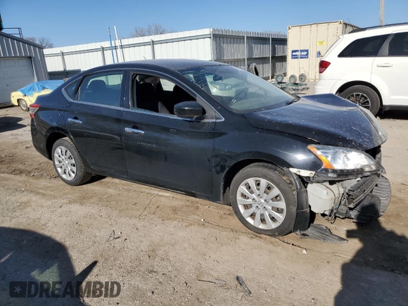 2015 Nissan Sentra SR with VIN 3N1AB7AP2FL660283, listed as a Copart auction lot 85097644 with 112,026 mi miles and Salvage Title. Bid and sale history available at DreamBid. Image 4.