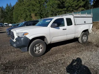 2018 Toyota Tacoma SR with VIN 5TFRX5GN7JX112031, listed as a Copart auction lot 48185915 with 112,371 mi miles and Salvage Title. Bid and sale history available at DreamBid. Image 1.