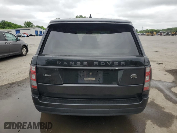 2017 Land Rover Range Rover HSE с VIN SALGS2FV0HA332994, выставлен на аукционе Copart как лот 59729005 с пробегом 125 699 миль миль и Списание • Salvage title. История ставок и продаж доступна на DreamBid. Изображение 6.
