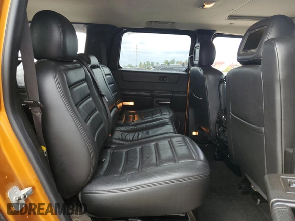 2006 Hummer H2 with VIN 5GRGN23U46H115817, listed as a Copart auction lot 73933564 with 128,671 mi miles and Salvage Title. Bid and sale history available at carsss.com. Image 11.