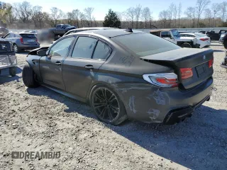 2019 BMW M5 Competition with VIN WBSJF0C52KB446631, listed as a Copart auction lot 43966313 with 44,920 mi miles. Bid and sale history available at carsss.com. Image 2.