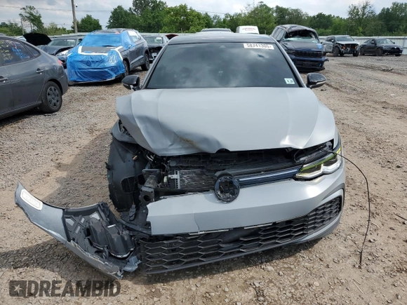 2023 Volkswagen GTI SE с VIN WVWRA7CD1PW178566, выставлен на аукционе Copart как лот 58741305 с пробегом 32 801 миль миль и Списание • Salvage title. История ставок и продаж доступна на DreamBid. Изображение 5.