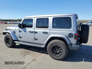 2020 Jeep Wrangler Unlimited Sahara Altitude with VIN 1C4HJXEN8LW209405, listed as a Copart auction lot 50297225 with 13,267 mi miles and Salvage title. Bid and sale history available at DreamBid. Image 2.