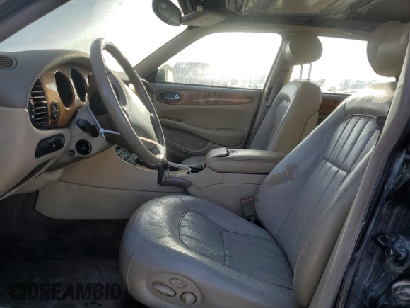 1998 Jaguar XJ with VIN SAJHX1245WC819762, listed as a Copart auction lot 81480174 with 132,491 mi miles and Salvage title. Bid and sale history available at DreamBid. Image 7.