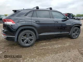 2021 Volkswagen Atlas SE with VIN 1V2PE2CA4MC208319, listed as a Copart auction lot 52038335 with 58,322 mi miles and Salvage title. Bid and sale history available at DreamBid. Image 3.