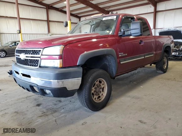 2007 Chevrolet Silverado 2500HD Classic LT1 with VIN 1GCHK29D87E163037, listed as a Copart auction lot 70367264 with 191,141 mi miles and Salvage Title. Bid and sale history available at carsss.com. Image 1.