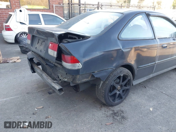 1999 Honda Civic HX with VIN 1HGEJ7120XL038544, listed as a IAAI auction lot 41425202 with 336,033 mi miles. Bid and sale history available at carsss.com. Image 6.