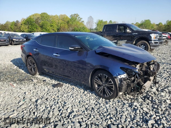 2017 Nissan Maxima SR with VIN 1N4AA6AP3HC364350, listed as a Copart auction lot 53439725 with 103,464 mi miles and Salvage title. Bid and sale history available at DreamBid. Image 4.