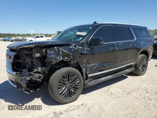 2021 GMC Yukon XL Denali with VIN 1GKS2JKL1MR290903, listed as a Copart auction lot 49654105 with 75,465 mi miles and Salvage Title. Bid and sale history available at carsss.com. Image 1.