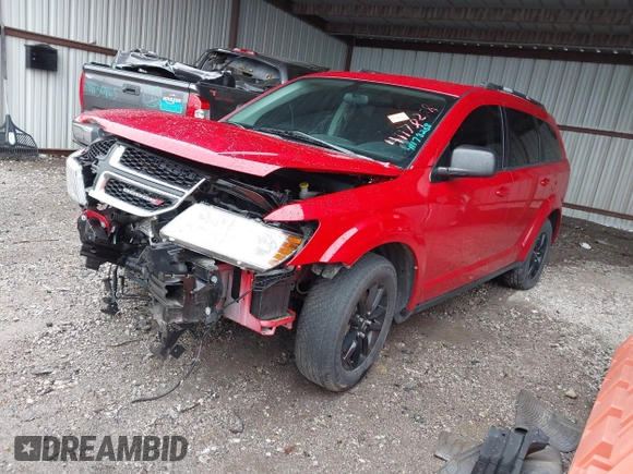 2018 Dodge Journey SE with VIN 3C4PDCAB2JT347337, listed as a IAAI auction lot 41178258 with 59,162 mi miles. Bid and sale history available at carsss.com. Image 18.