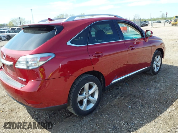 2010 Lexus RX 350 z VIN 2T2BK1BAXAC066878, wystawiony jako IAAI lot #42103074 z przebiegiem 181 875 mil mil oraz . Historia ofert i sprzedaży dostępna na DreamBid. Obrazek 4.