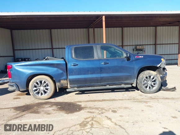 2022 Chevrolet Silverado 1500 RST with VIN 1GCUDEEDXNZ522622, listed as a IAAI auction lot 41363844 with 80,710 mi miles and . Bid and sale history available at DreamBid. Image 13.