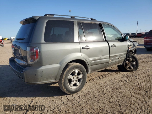 2008 Honda Pilot EX-L z VIN 5FNYF28598B007846, wystawiony jako Copart lot #84750374 z przebiegiem 221 357 mil mil oraz Szkoda całkowita • Salvage title. Historia ofert i sprzedaży dostępna na DreamBid. Obrazek 3.