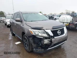 2013 Nissan Pathfinder SV with VIN 5N1AR2MM9DC657723, listed as a IAAI auction lot 41948094 with 129,069 mi miles. Bid and sale history available at carsss.com. Image 6.