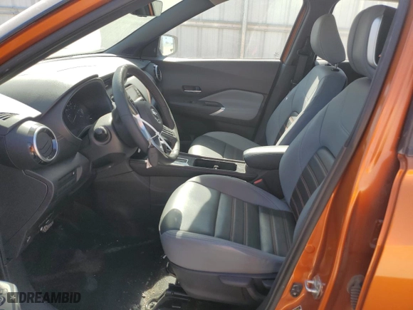 2021 Nissan Kicks SR with VIN 3N1CP5DV0ML535644, listed as a Copart auction lot 48208705 with 31,094 mi miles and Salvage Title. Bid and sale history available at carsss.com. Image 7.