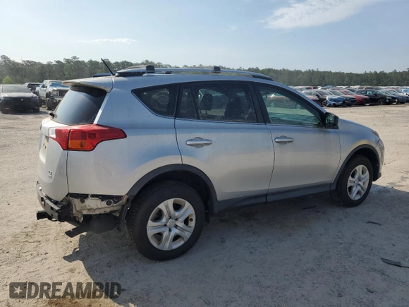 2013 Toyota RAV4 LE with VIN 2T3BFREV5DW059398, listed as a Copart auction lot 57260185 with 44,885 mi miles and Clean title. Bid and sale history available at DreamBid. Image 3.