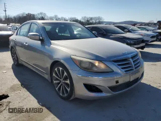 2012 Hyundai Genesis 5.0L with VIN KMHGC4DH3CU162548, listed as a Copart auction lot 83465724 with 121,836 mi miles and Salvage Title. Bid and sale history available at carsss.com. Image 4.