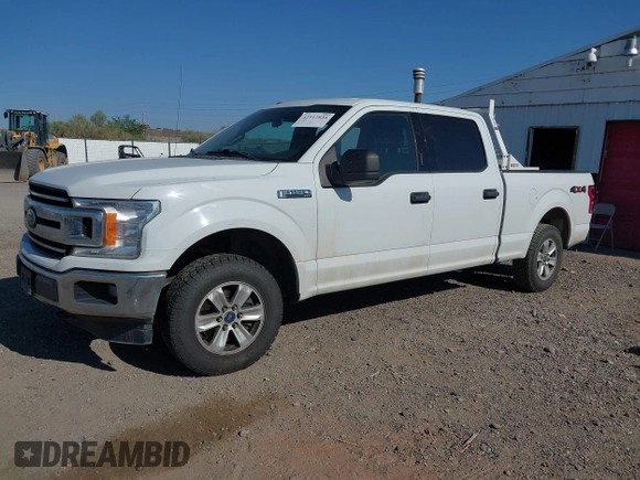 2018 Ford F-150 XL with VIN 1FTFW1E59JFC95665, listed as a IAAI auction lot 42512834 with 196,021 mi miles and . Bid and sale history available at DreamBid. Image 2.