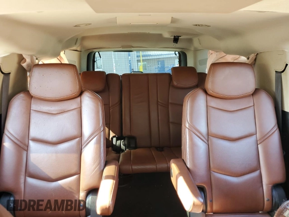 2016 Cadillac Escalade ESV Premium Collection z VIN 1GYS4JKJ7GR199458, wystawiony jako Copart lot #54258705 z przebiegiem 148 150 mil mil oraz Szkoda całkowita • Salvage title. Historia ofert i sprzedaży dostępna na DreamBid. Obrazek 10.