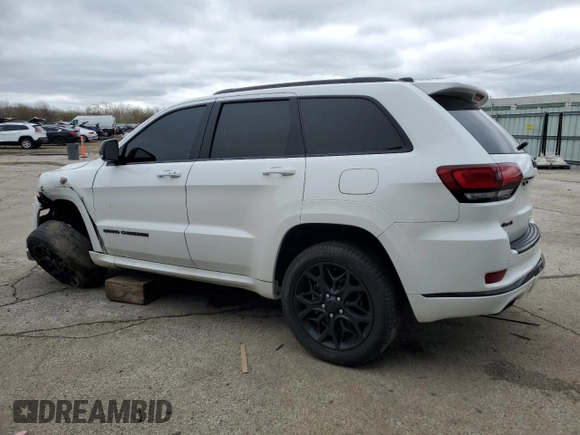 2021 Jeep Grand Cherokee Limited X with VIN 1C4RJFBT9MC822377, listed as a Copart auction lot 53750875 with 42,574 mi miles and Clean title. Bid and sale history available at DreamBid. Image 2.
