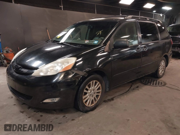 2009 Toyota Sienna XLE with VIN 5TDZK22C19S232024, listed as a IAAI auction lot 42081485 with 179,257 mi miles. Bid and sale history available at carsss.com. Image 2.