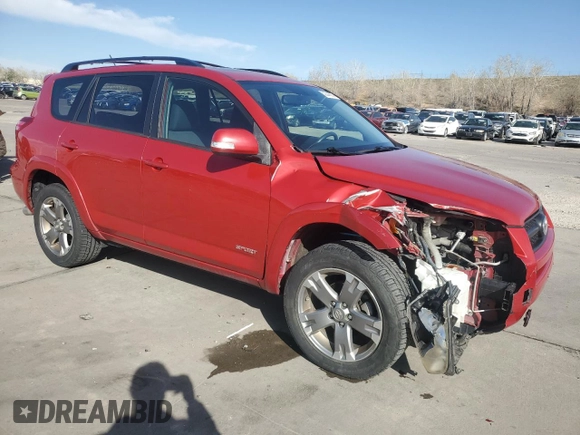 2011 Toyota RAV4 Sport with VIN JTMRK4DV6B5101712, listed as a Copart auction lot 53344565 with 88,441 mi miles and Salvage title. Bid and sale history available at DreamBid. Image 4.