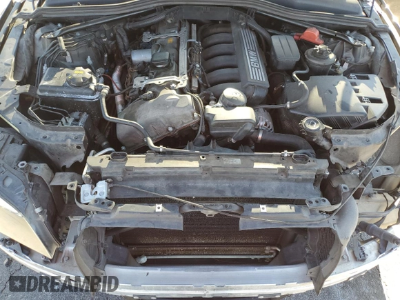 2007 BMW 5 Series 530i with VIN WBANE73537CM55373, listed as a Copart auction lot 46477245 with 217,070 mi miles and Salvage Title. Bid and sale history available at DreamBid. Image 13.